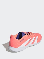 adidas Coral/White Kids Predator League Turf Boots - Image 5 of 10