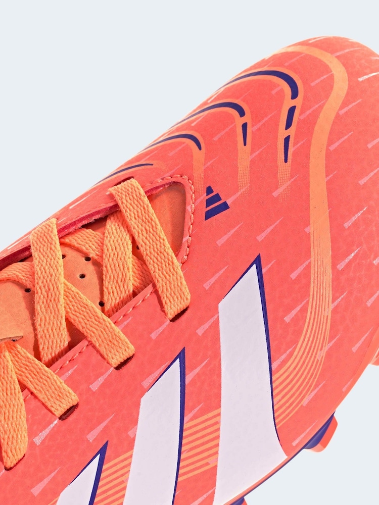 adidas Coral/White Kids Predator Club Firm/Multi-Ground Boots - Image 10 of 10 adidas Coral/White Kids Predator Club Firm/Multi-Ground Boots - Image 10 of 10