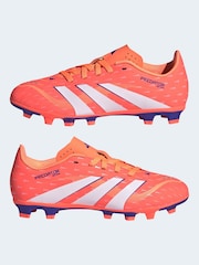 adidas Coral/White Kids Predator Club Firm/Multi-Ground Boots - Image 8 of 10