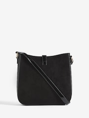 Lipsy Black Embossed Messenger Bag - Image 5 of 5
