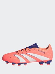 adidas Coral/White Kids Predator League Multi-Ground Boots - Image 2 of 12