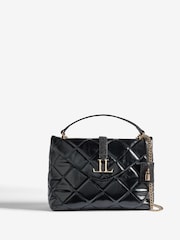 Lipsy Black Quilted Chain Shoulder Bag - Image 1 of 6