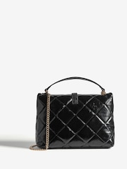 Lipsy Black Quilted Chain Shoulder Bag - Image 4 of 6