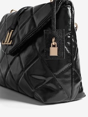 Lipsy Black Quilted Chain Shoulder Bag - Image 5 of 6