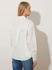 Long Tall Sally White Embroidered Shirt - Image 4 of 6