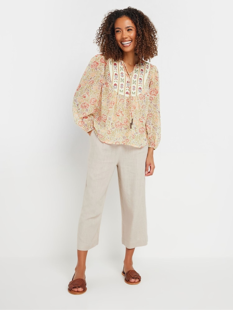 M&Co Pink Long Sleeve Boho Blouse - Image 2 of 6