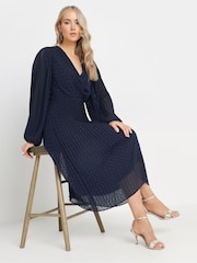 Плиссированное шифоновое платье Long Tall Sally - Image 4 of 5