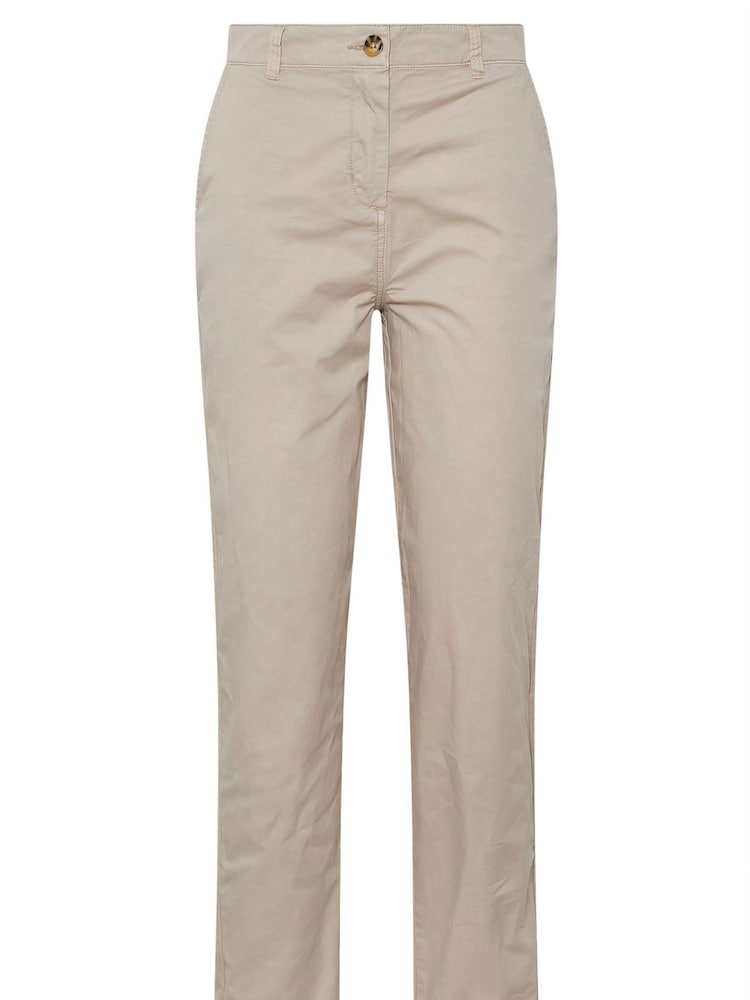 Long Tall Sally Natural Cotton Casual Chino Trousers - Image 6 of 6