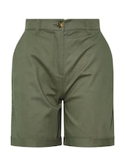 Long Tall Sally Green Chino Shorts - Image 5 of 5