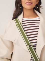 Olive Green Leather Camera Bag - Image 11 of 11