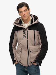 Superdry Natural Colour Block Windbreaker Jacket - Image 1 of 6