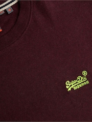Vermelho - Camiseta bordada com logotipo Superdry Essential - Imagem 10 de 15