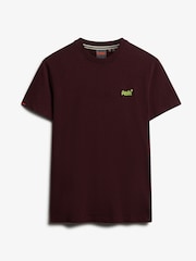 Vermelho - Camiseta bordada com logotipo Superdry Essential - Imagem 14 de 15