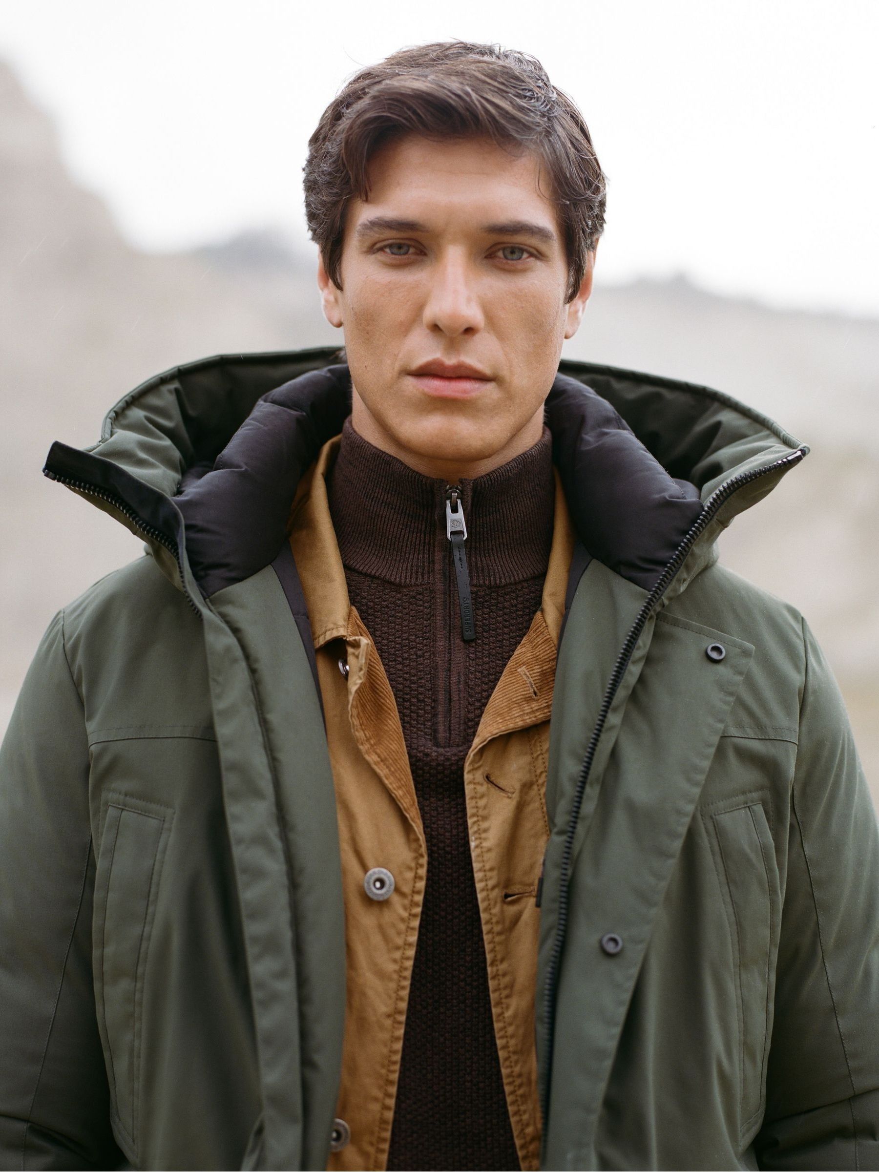 Satın al Yeşil - Superdry City Dolgulu Parka Mont Next Turkey