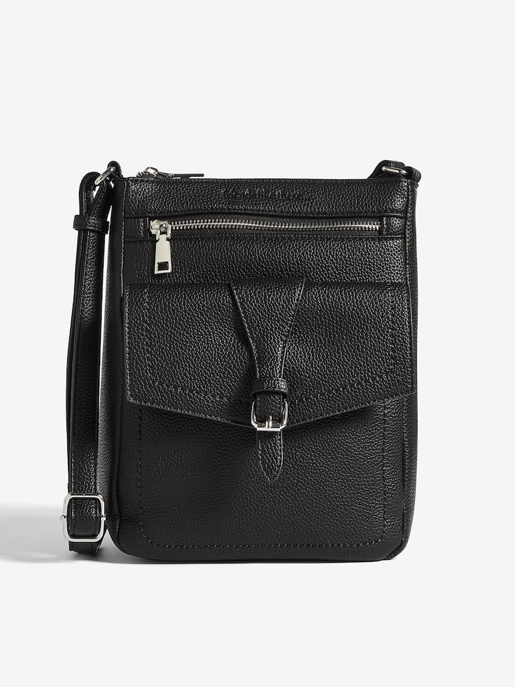 Friends Like These Black Mini Messenger Cross-Body Bag - Image 1 of 6