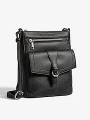 Friends Like These Black Mini Messenger Cross-Body Bag - Image 3 of 6