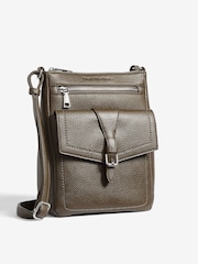 Friends Like These Khaki Green Mini Messenger Cross-Body Bag - Image 3 of 6