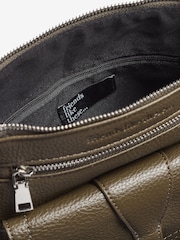 Friends Like These Khaki Green Mini Messenger Cross-Body Bag - Image 4 of 6