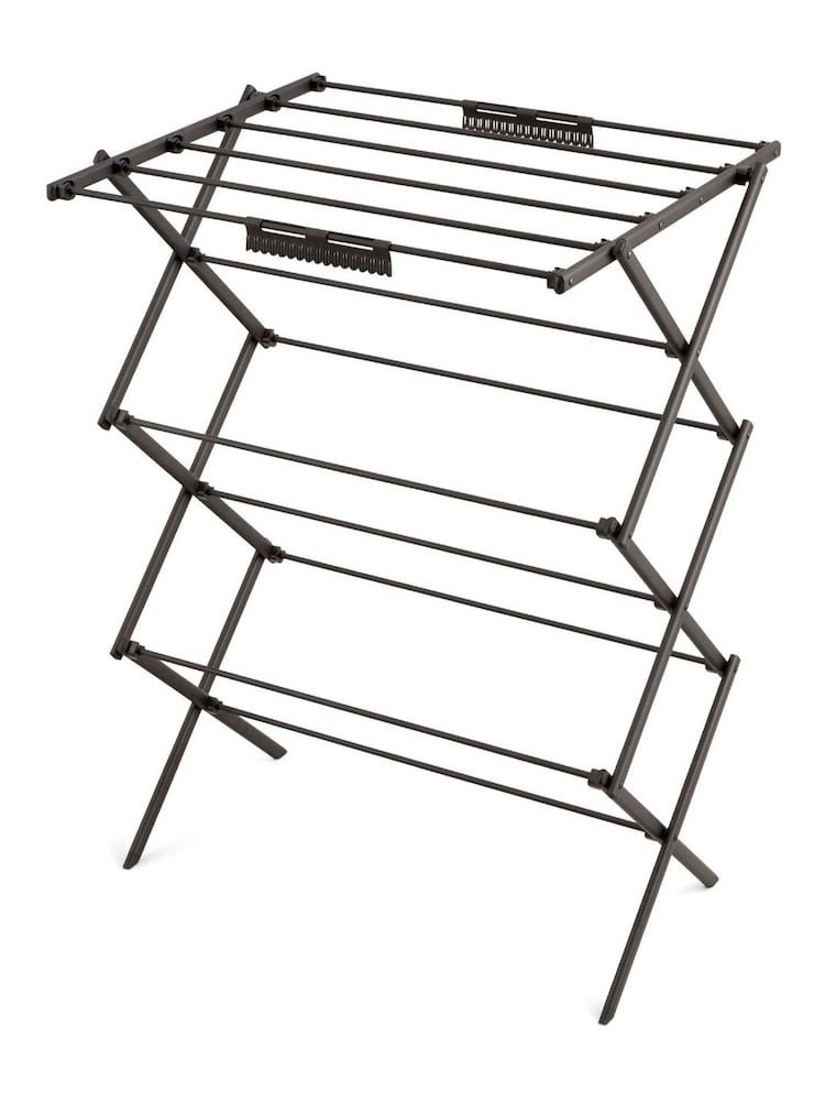 Swan Black Stealth Ultra Compact 3 tier Airer - Image 1 of 1