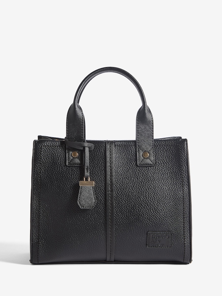 Friends Like These Black Medium Square Tote Bag - Image 2 of 6