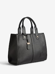 Friends Like These Black Medium Square Tote Bag - Image 3 of 6