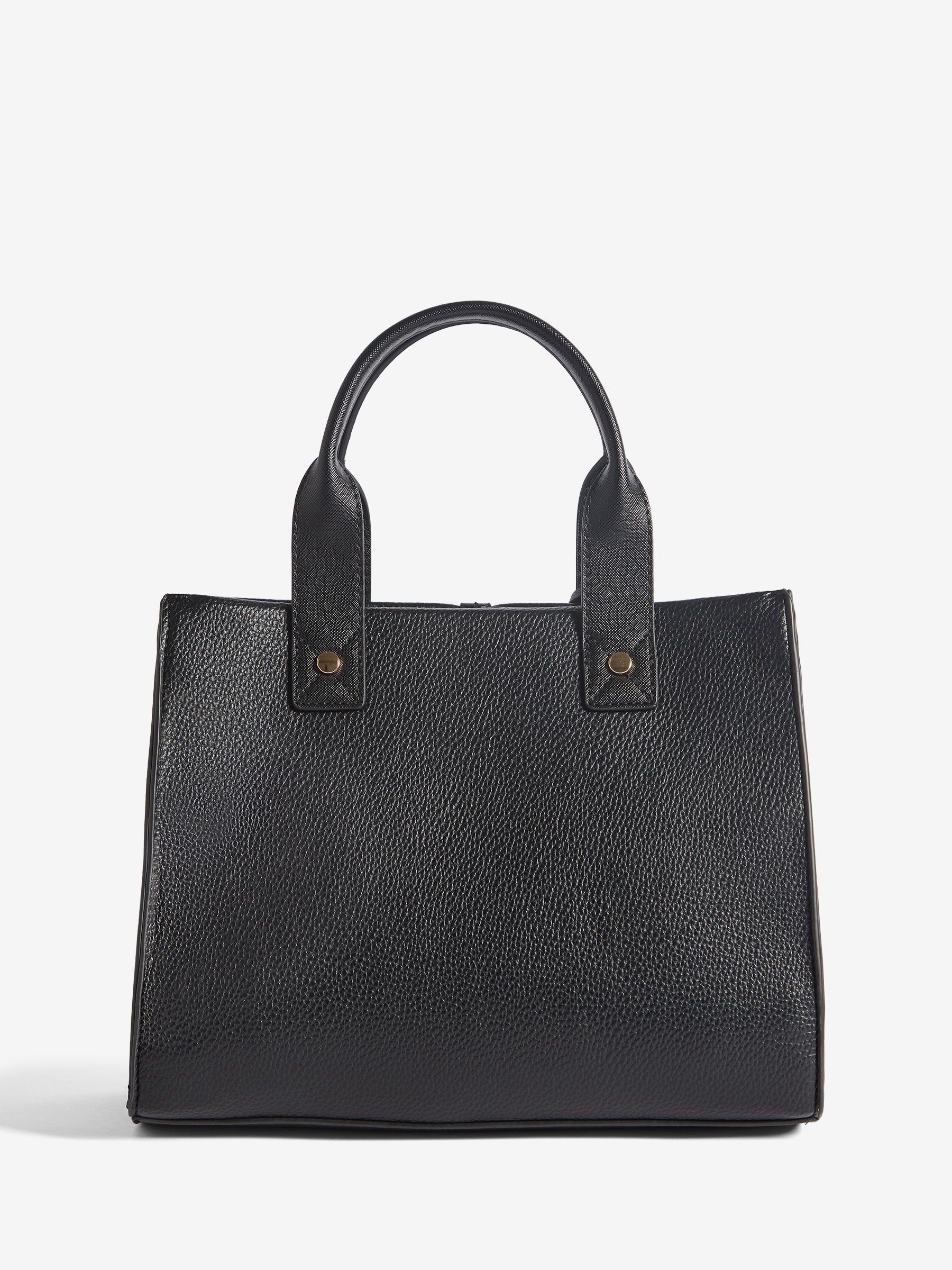 Buy Friends Like These Black Medium Square Tote Bag from Next USA
