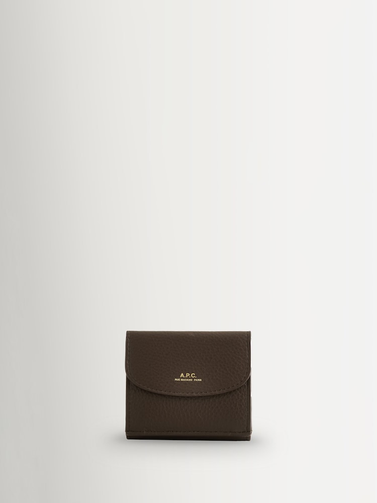 A.P.C. Brown Trifold Geneve Wallet - Image 1 of 1