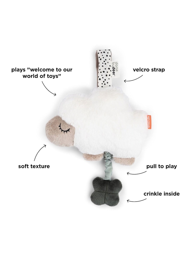 Done by Deer Natural Musical Toy Sheepy - Image 3 of 3 Done by Deer Natural Musical Toy Sheepy - Image 3 of 3