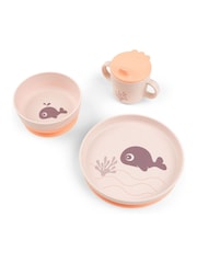 Done by Deer Pink Foodie Wally Dinner Set - Image 2 of 5