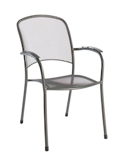Pacific Grey Carlo Garden Table and Chair Bistro Set - Image 3 of 4