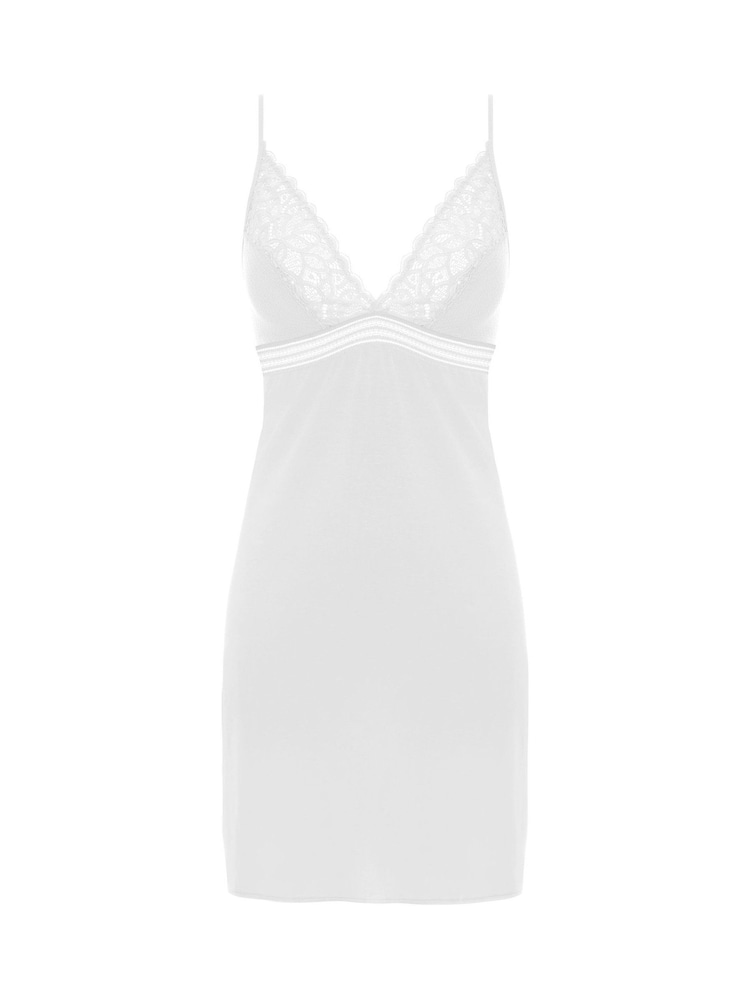 Wacoal Raffine White Chemise - Image 4 of 4 Wacoal Raffine White Chemise - Image 4 of 4