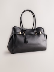 Negro - Bolso de hombro con hebilla - Imagen 1 de 5