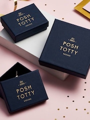 Posh Totty Designs Gold Tone Curved Name Necklace - Image 3 of 3