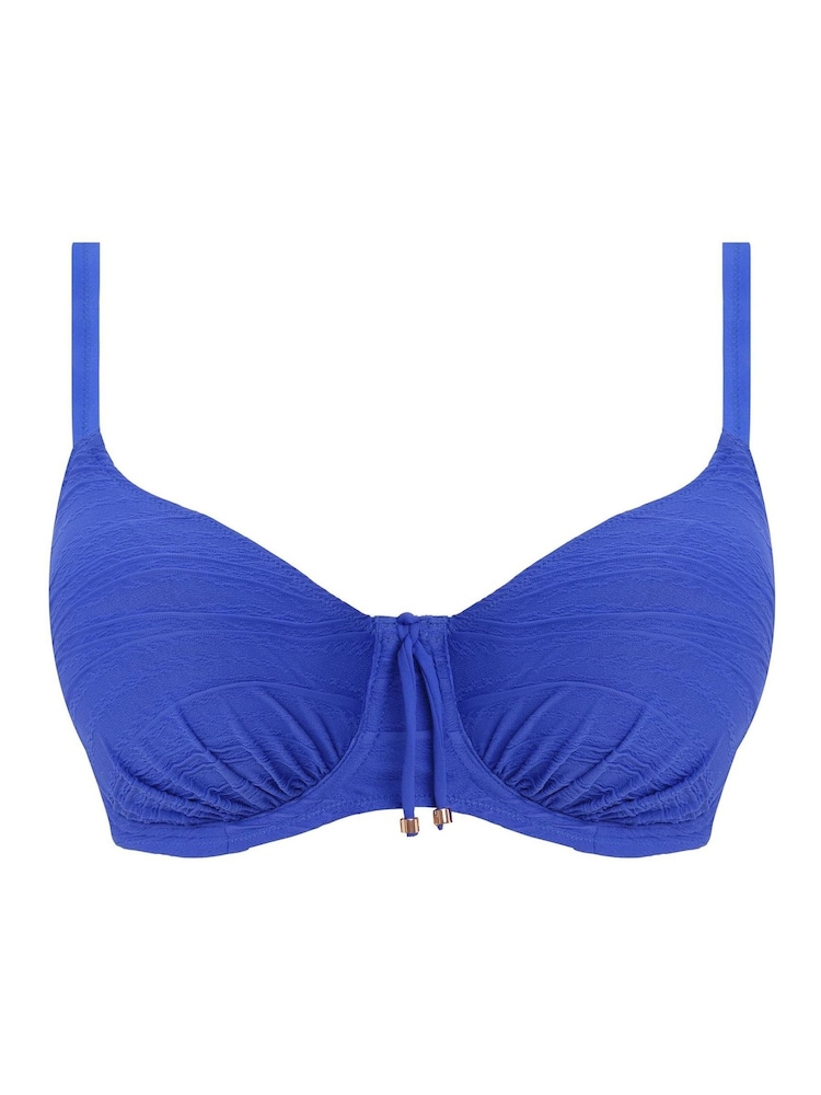 Fantasie Blue Full Cup Beach Waves Bikini Top - Image 3 of 3