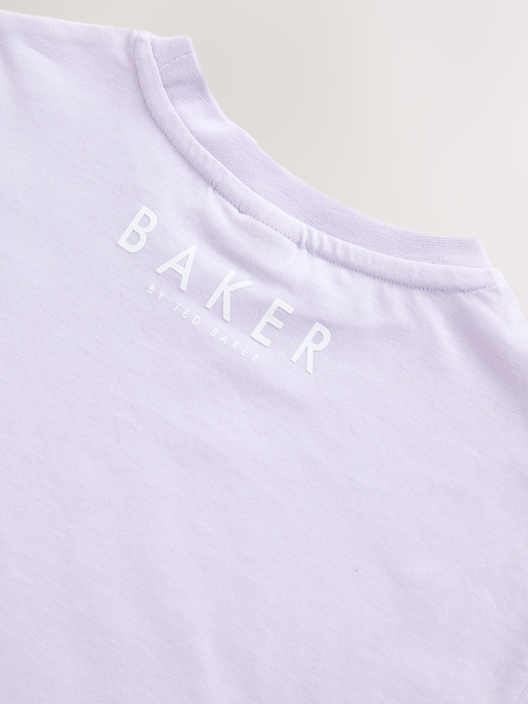Baker by Ted Baker – übergroßes T-Shirt mit Grafikprint - Bild 5 von 5
