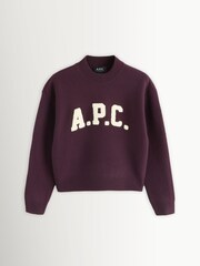 A.P.C. Red Jada Knit Jumper - Image 1 of 1