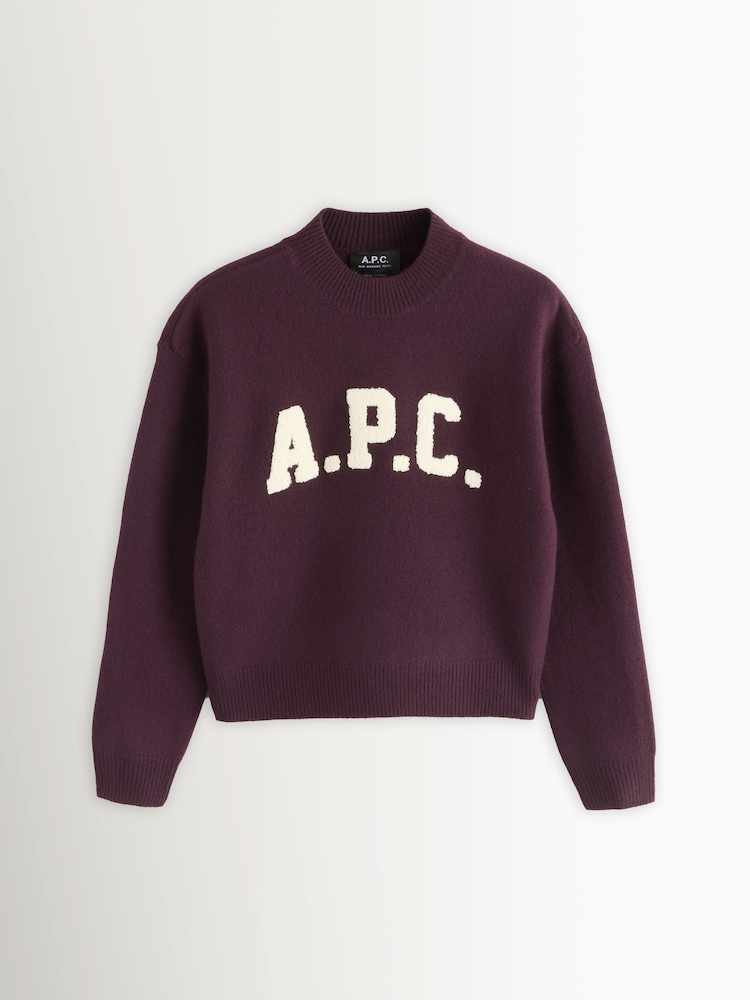 A.P.C. Red Jada Knit Jumper - Image 1 of 1