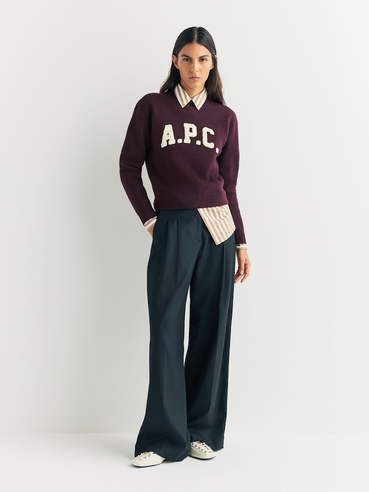Rojo - A.P.C. Jada Knit Jumper - Imagen 2 de 6