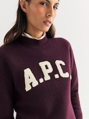 Rojo - A.P.C. Jada Knit Jumper - Imagen 5 de 6