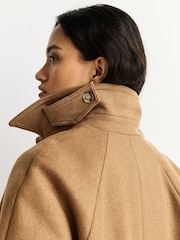 معطف طويل من الصوف Gaia من A.P.C. - صورة 3 من 7