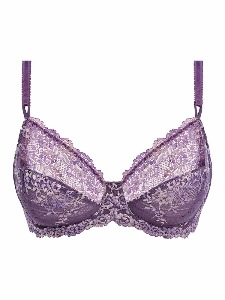 Wacoal Purple Embrace Lace Underwire Bra - Image 6 of 6
