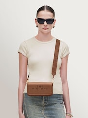 Marc Jacobs Brown The Mini Bag - Image 2 of 6