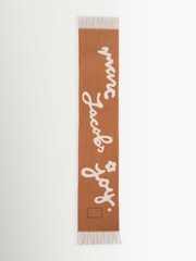 Marc Jacobs Brown Marc Is Joy Scarf - Image 2 of 4