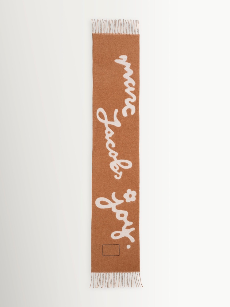 Marc Jacobs Brown Marc Is Joy Scarf - Image 2 of 4