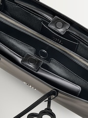 Marc Jacobs Black The Mirror Satchel Bag - Image 4 of 5