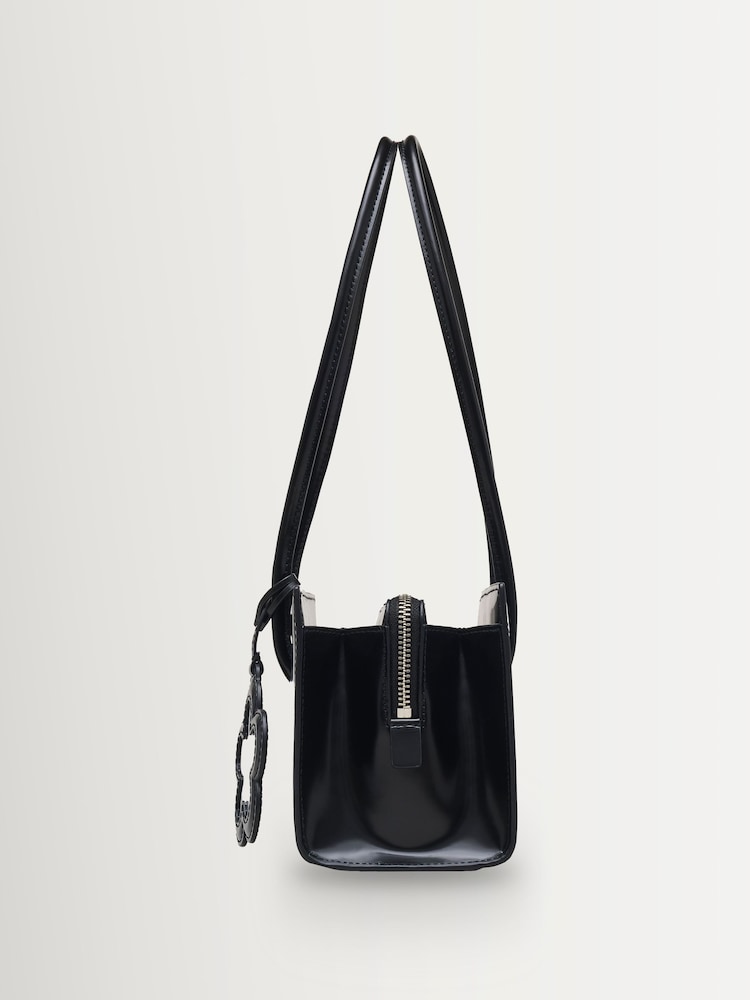 Marc Jacobs Black The Mirror Satchel Bag - Image 5 of 5