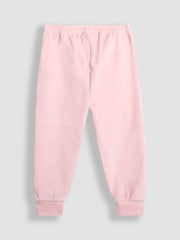 JoJo Maman Bébé Pink Bow Character Appliqué Jersey Pyjamas - Image 5 of 5