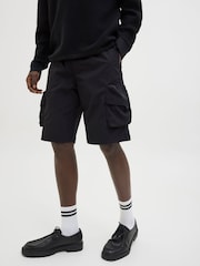 Negro - JACK & JONES Technical Cargo Shorts - Imagen 3 de 8