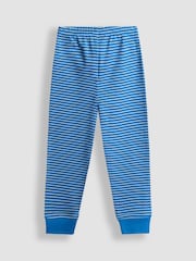 JoJo Maman Bébé Blue Transport Mix And Match 2 Pack Pyjamas - Image 5 of 10