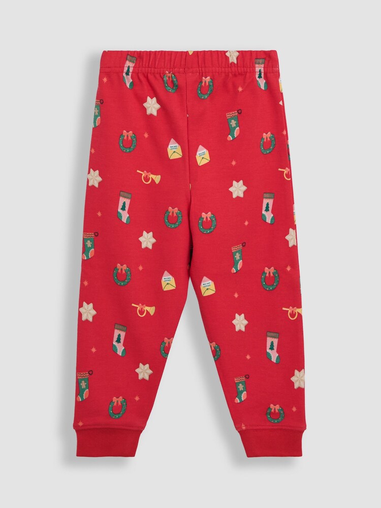 Rot / Weiß - Jojo Maman Bébé Weihnachtssocken 3 Packung - Bild 5 von 5